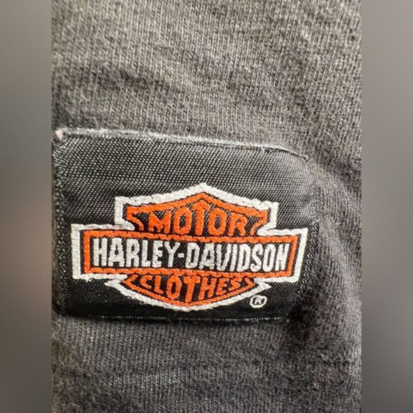 Vintage 1991 Harley Davidson Michigan H.O.G. Rendezvous T-Shirt XL AUTOGRAPHED - Picture 6 of 7